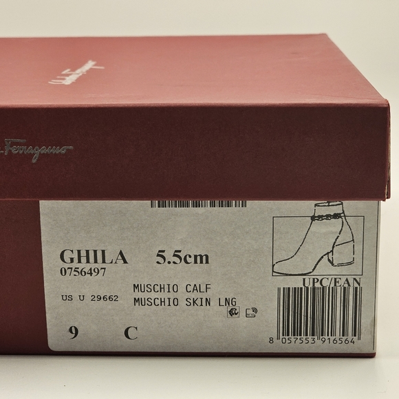 Salvatore Ferragamo Ghila Suede Ankle Boots - Picture 13 of 13